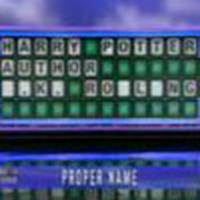 Harry Potter as Wheel of Fortune answer