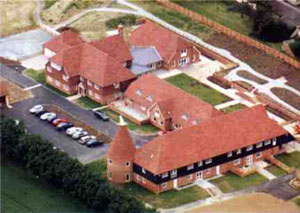 Demelza House from above