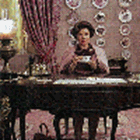 Umbridge having tea