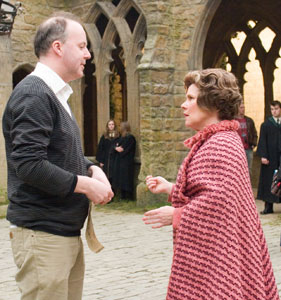 David Yates with Imelda Staunton