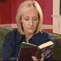 JKR reading 'Beedle the Bard'